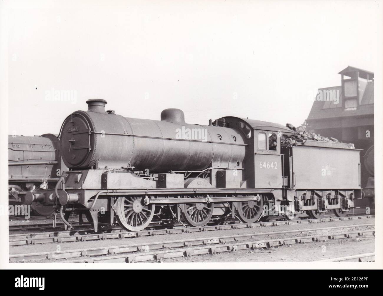 Vintage black and white photo of steam locomotive train - E.R Ex G.T ...