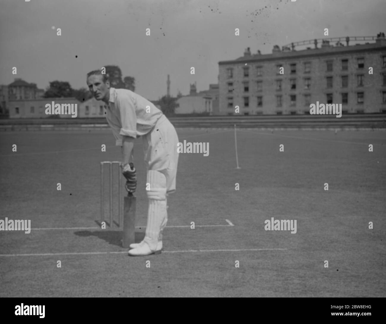 D R Jardine , the Surrey Captain , at the Oval . 10 June 1932 Stock
