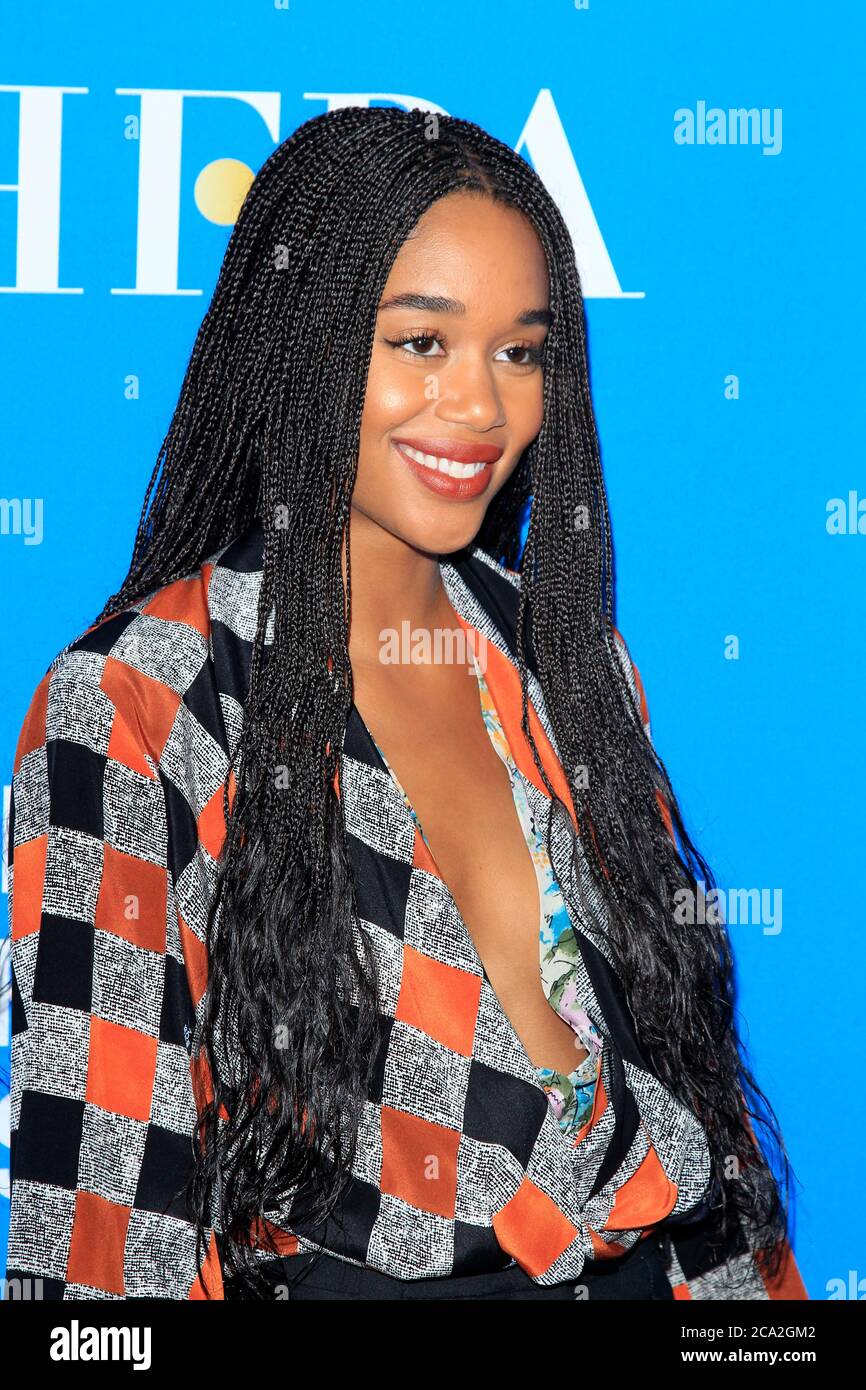 Los Angeles Aug 9 Laura Harrier At The 2018 Hfpa Annual Grants