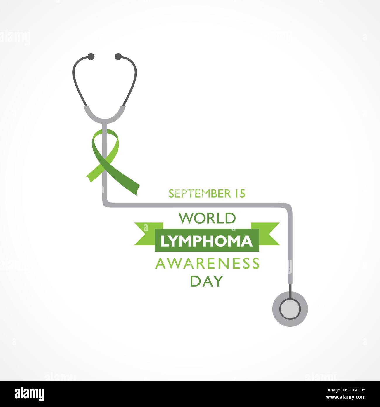 Vector Illustration Of World Lymphoma Awareness Day Observed On