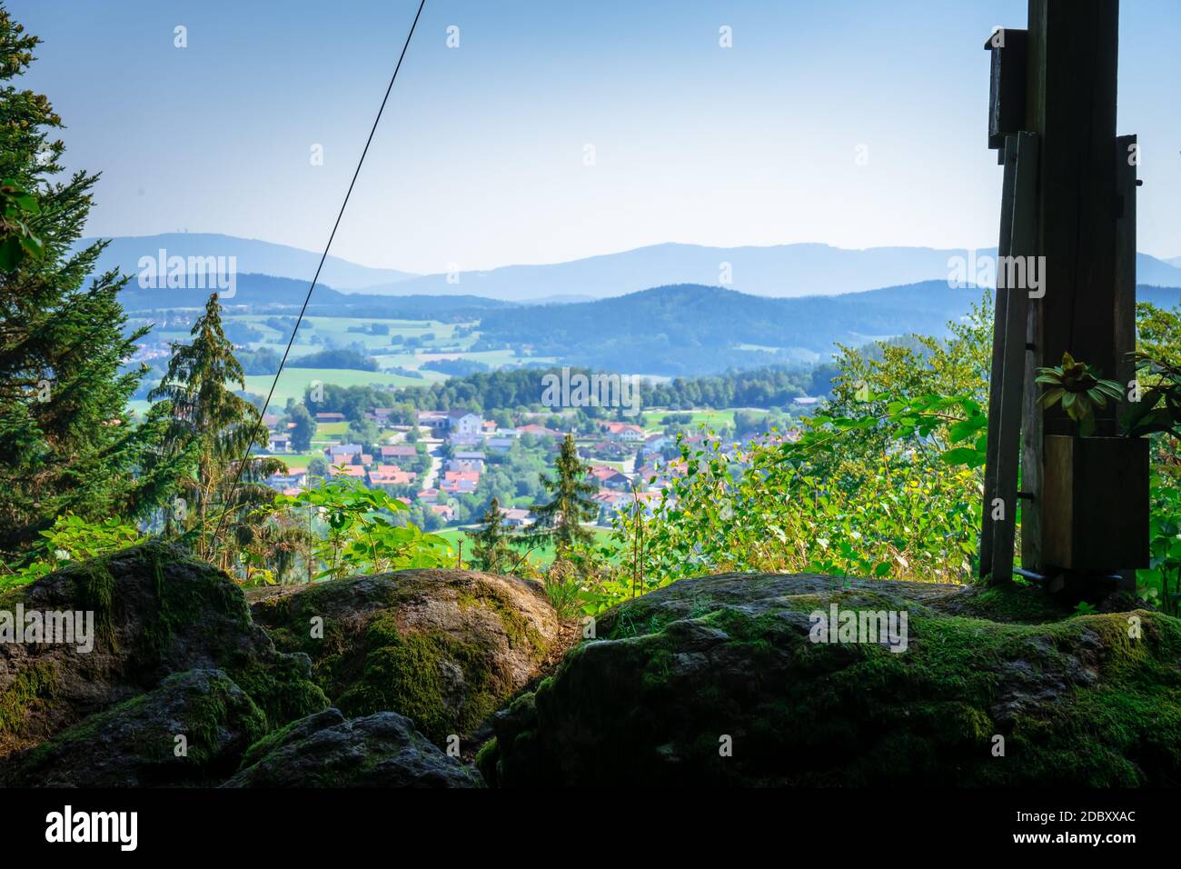 Hiking near Rattenberg in the bavarian Forest Stock Photo - Alamy