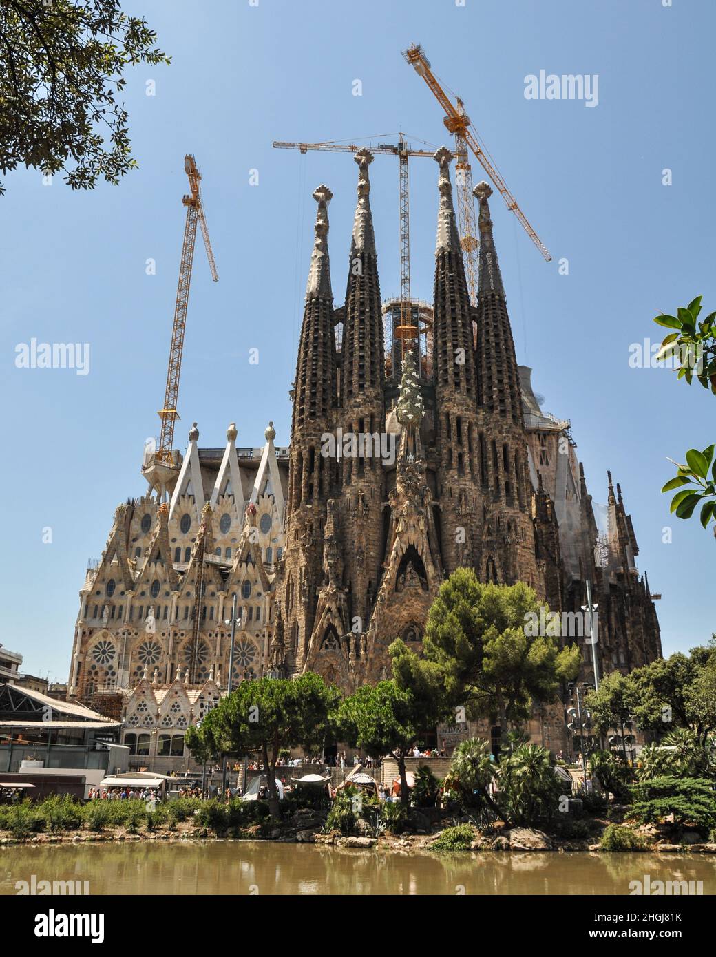 Barcelona city centre Stock Photo - Alamy