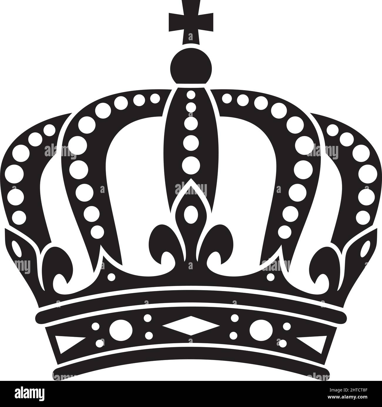 Royal crown vector illustration Stock Vector Image & Art - Alamy