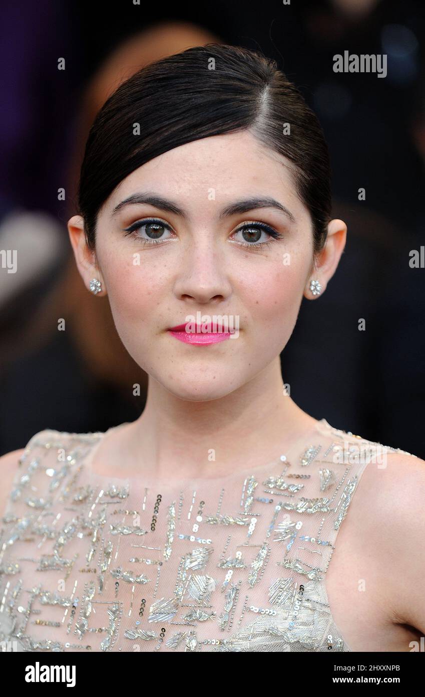 Isabelle Fuhrman Attending The Hunger Games World Premiere Held At The Nokia Theatre L A Live