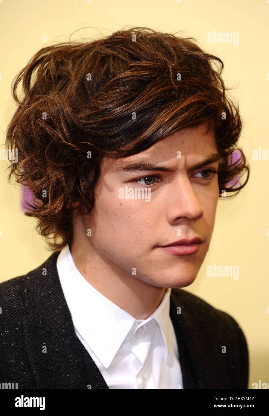 Harry Styles Of One Direction Arriving At The 2012 Mtv Video Music Awards At Staples Centre Los 