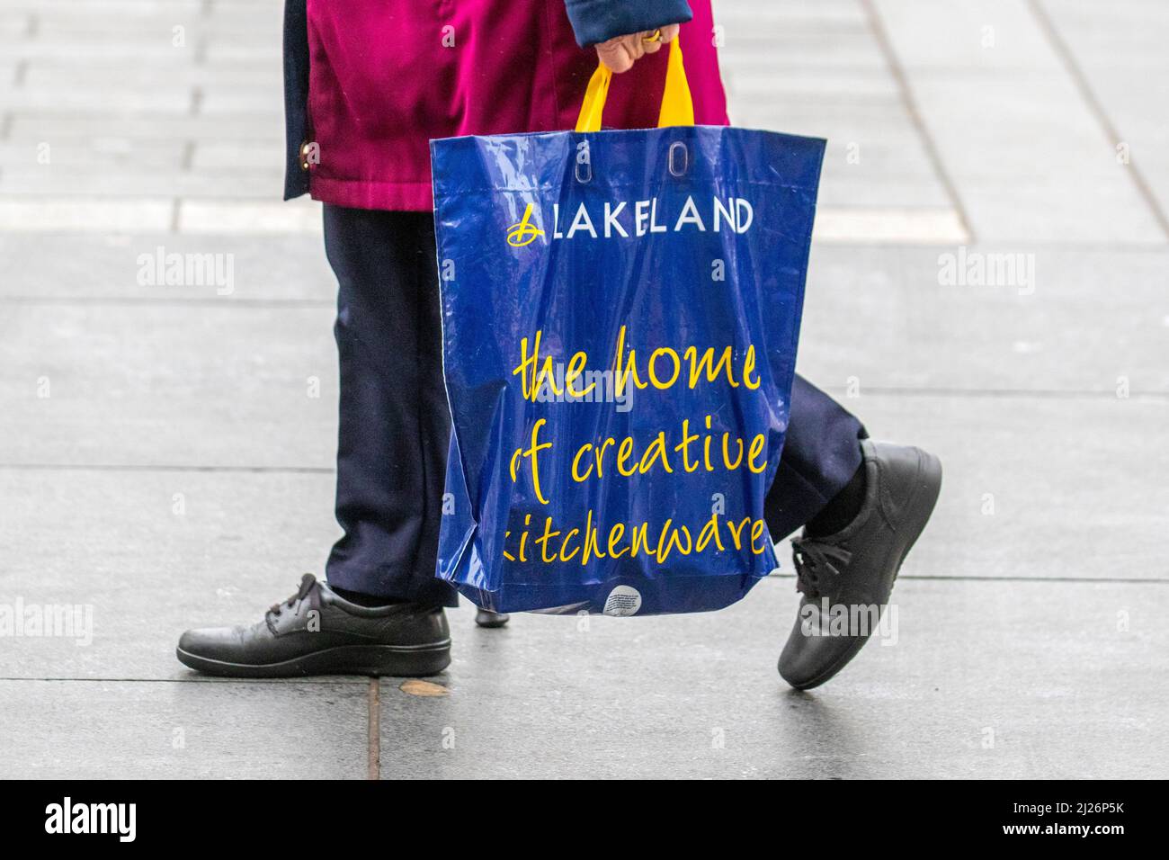 Blue Lakeland Kitchenware Stores Bag for Life. reusable bag 100% ...