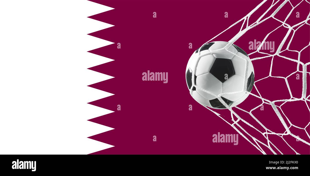 Qatar Football 2022 World Cup 2022 Banner On The Theme Of The World