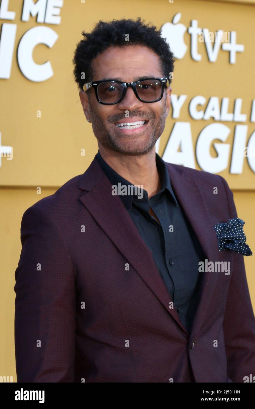 Los Angeles Apr 14 Eric Benet At The They Call Me Magic Premiere Screening At Village Theater