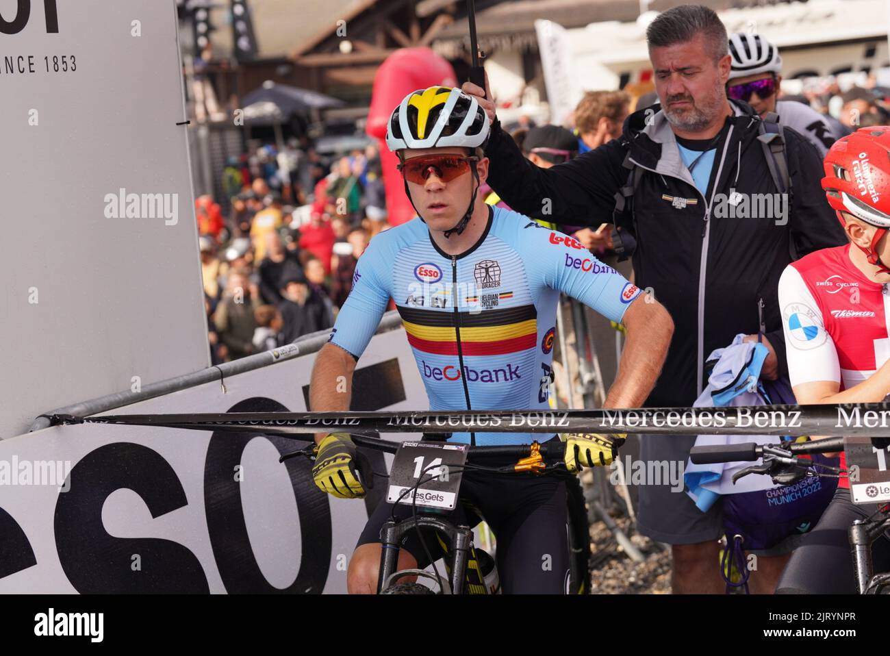 14 SCHUERMANS Jens in UCI Mountain Bike World Championships in Les Gets ...