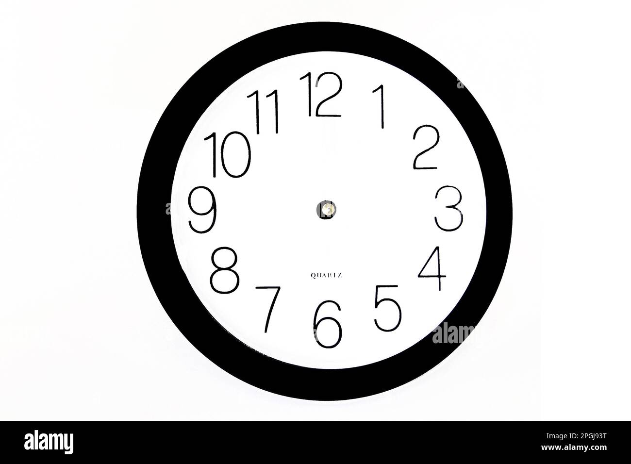 clock without hands, timeless Stock Photo Alamy