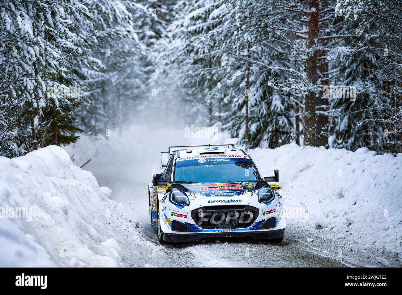 In Shakedown During Fia World Rally Championship Wrc Rally Sweden 2024