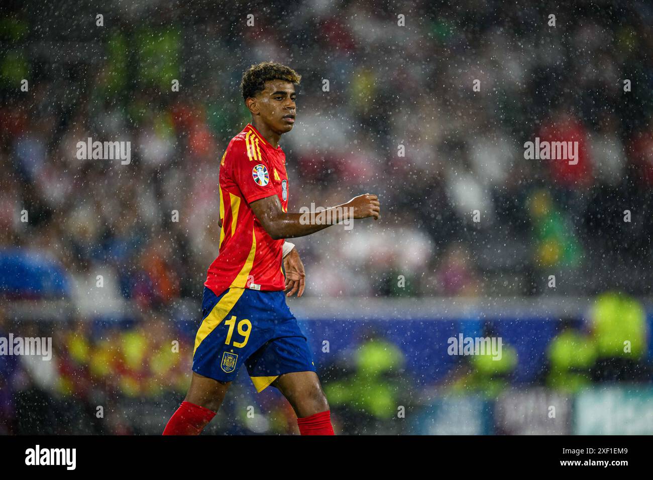 COLOGNE, GERMANY 30 JUNE, 2024 Lamine Yamal, The football match of