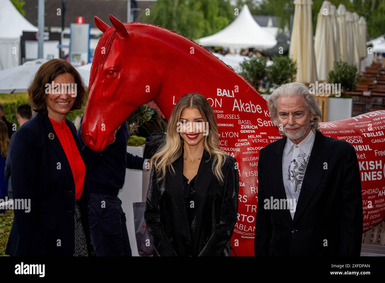 Cathy Hummels bei der Media Night 2024 beim CHIO Aachen mit ALRV