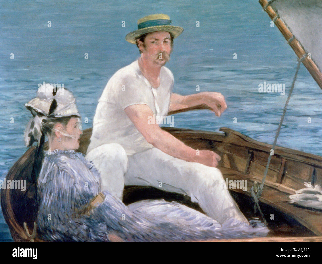 Boating', 1874. Artist: Edouard Manet Stock Photo - Alamy