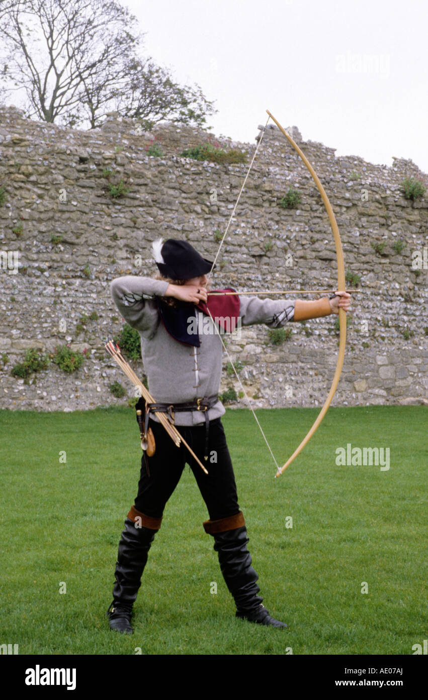 Medieval Archer Bowman Bow And Arrow Archery Long Bow Re Enactment Re Enactor History 4179