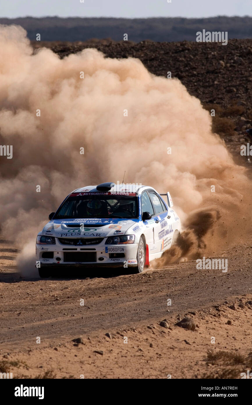 Rallie La Oliva -corralejo Car 1 Stock Photo - Alamy