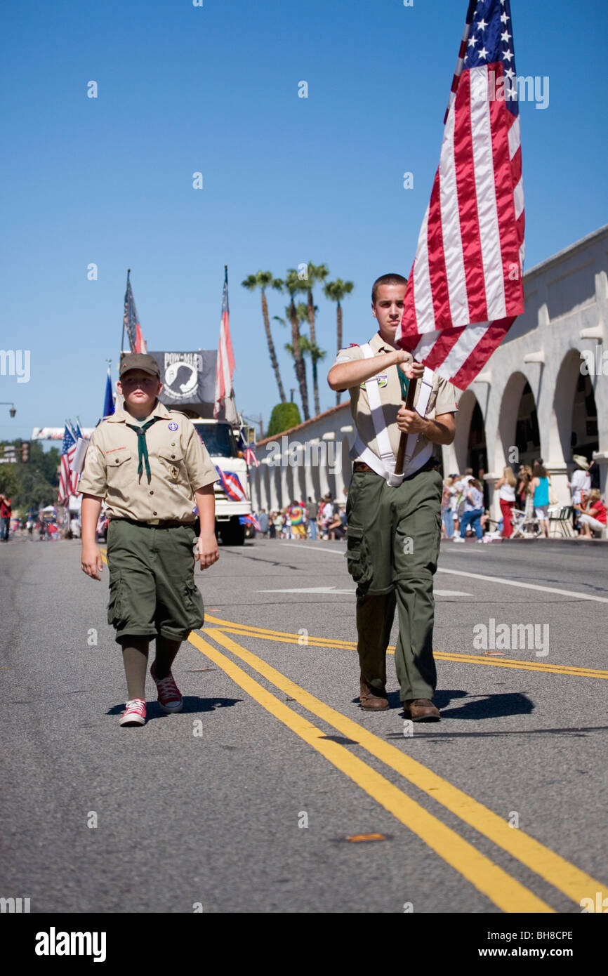 Annual 4th of July Parade in Ojai, California Stock Photo Alamy