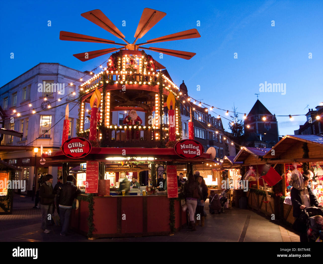 Surrey, Kingston, Christmas Market Stock Photo Alamy