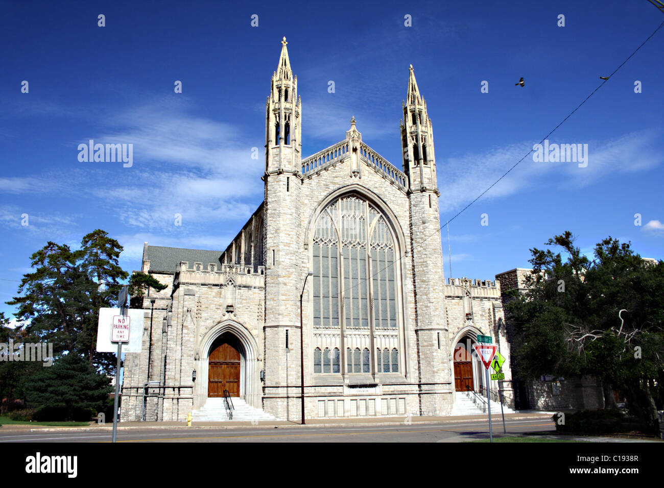 First United Methodist Church, Tulsa, Oklahoma, USA Stock Photo Alamy