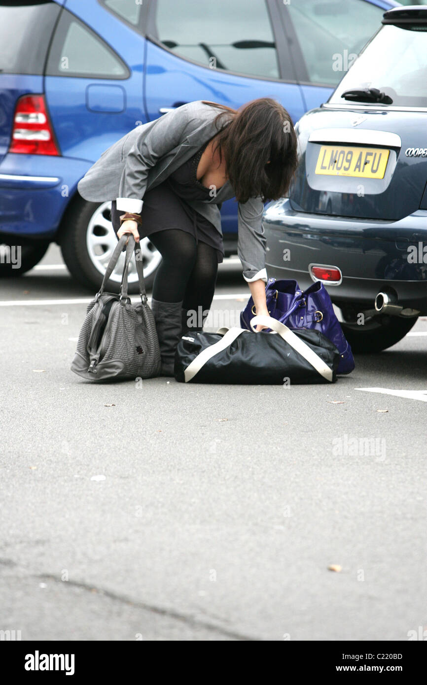 Natalie Cassidy On Her Way To The Strictly Come Dancing Rehearsals London England 290909 9119