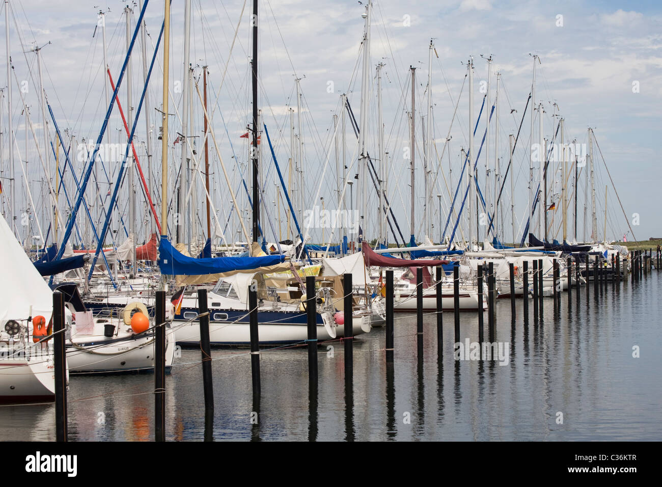 Marina Heiligenhafen Germany Stock Photo - Alamy