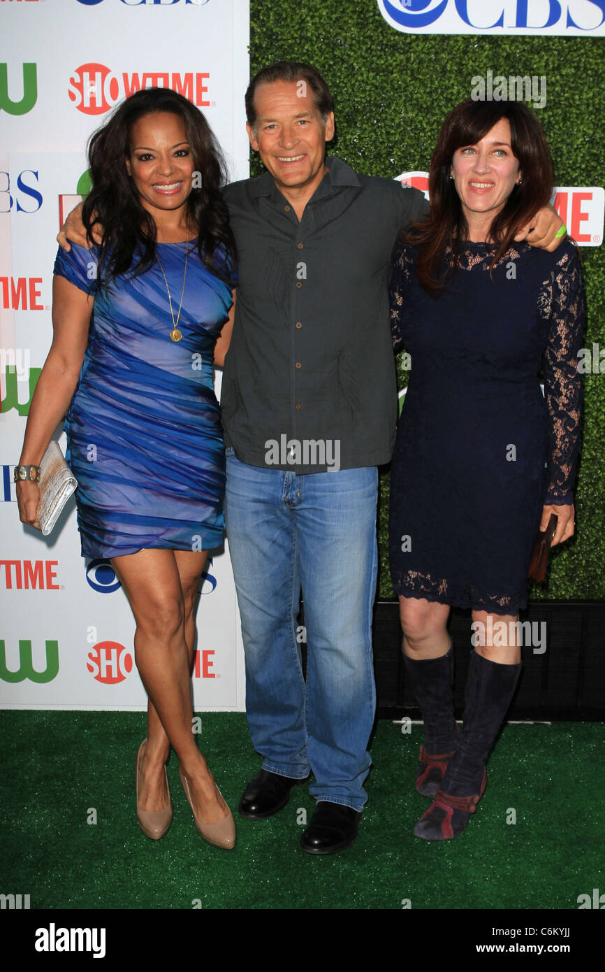 Lauren Velez James Remar Dexter Cast 2010 Cbs Cw Showtime Summer Press Tour Party Held At 2367