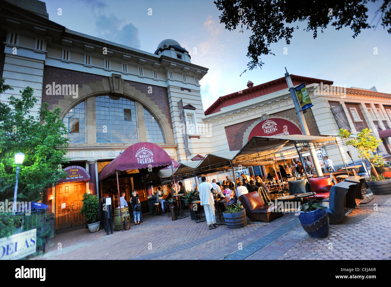 Marty Fitzgerald Square,Newtown,Johannesburg,Gauteng Stock Photo - Alamy