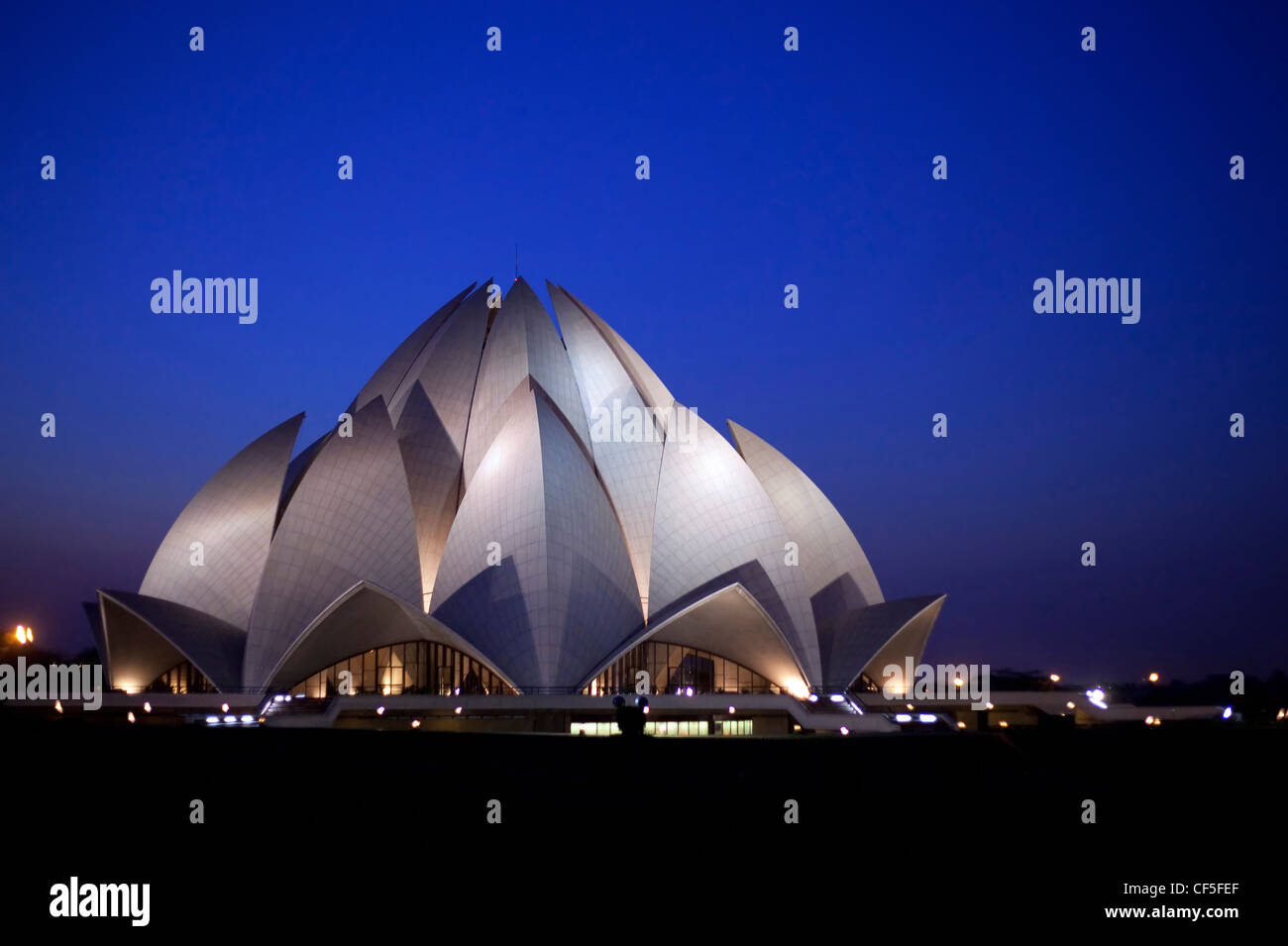 Baha'i House of Worship, Lotus Temple, New Delhi, India Stock Photo - Alamy