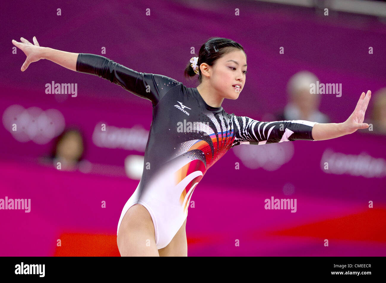 Yuko Shintake Jpn July 29 2012 Artistic Gymnastics Womens Qualification Floor Exercise 