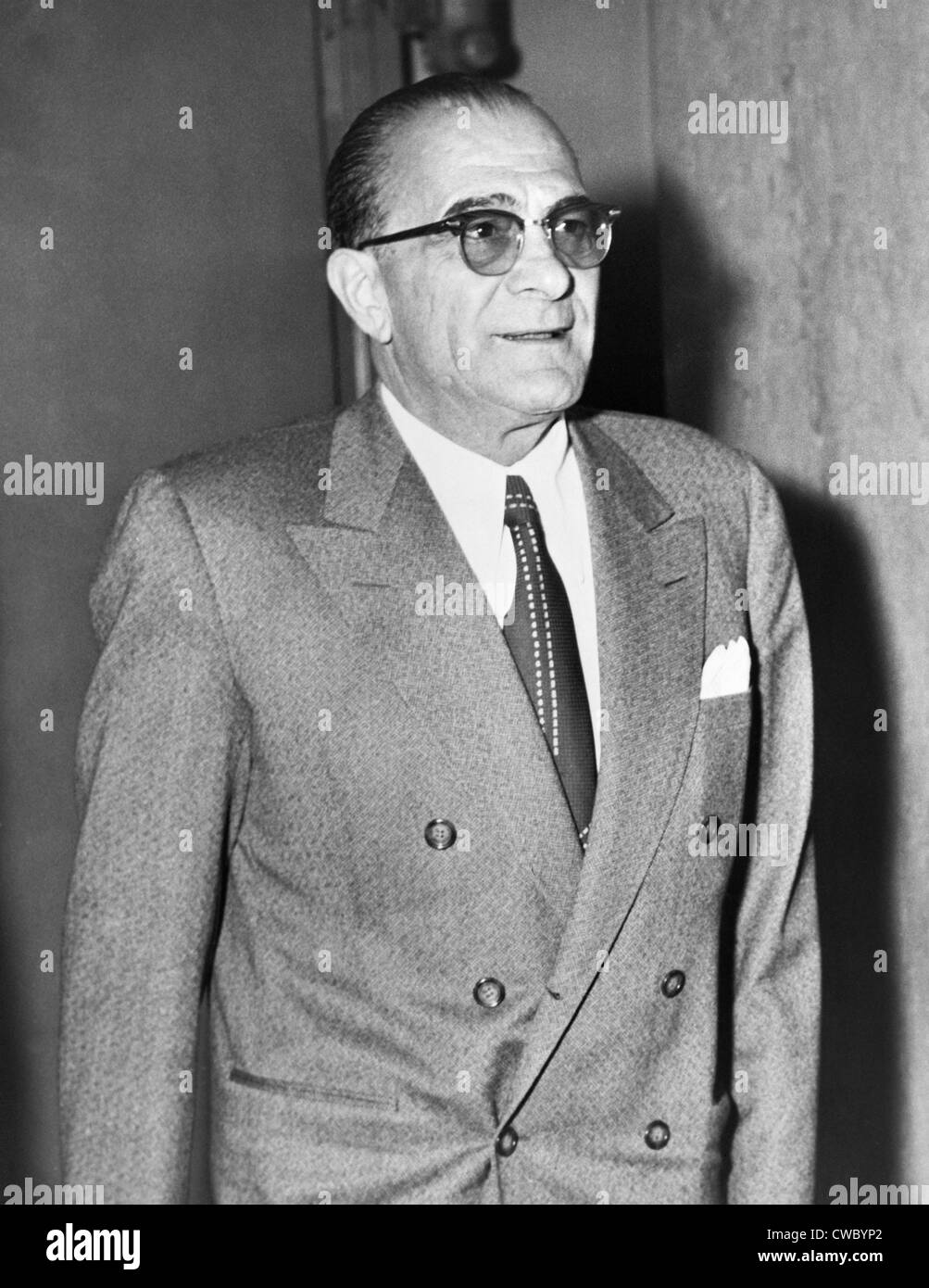 Vito Genovese (1897-1969), boss of the Genovese Crime family (formerly ...