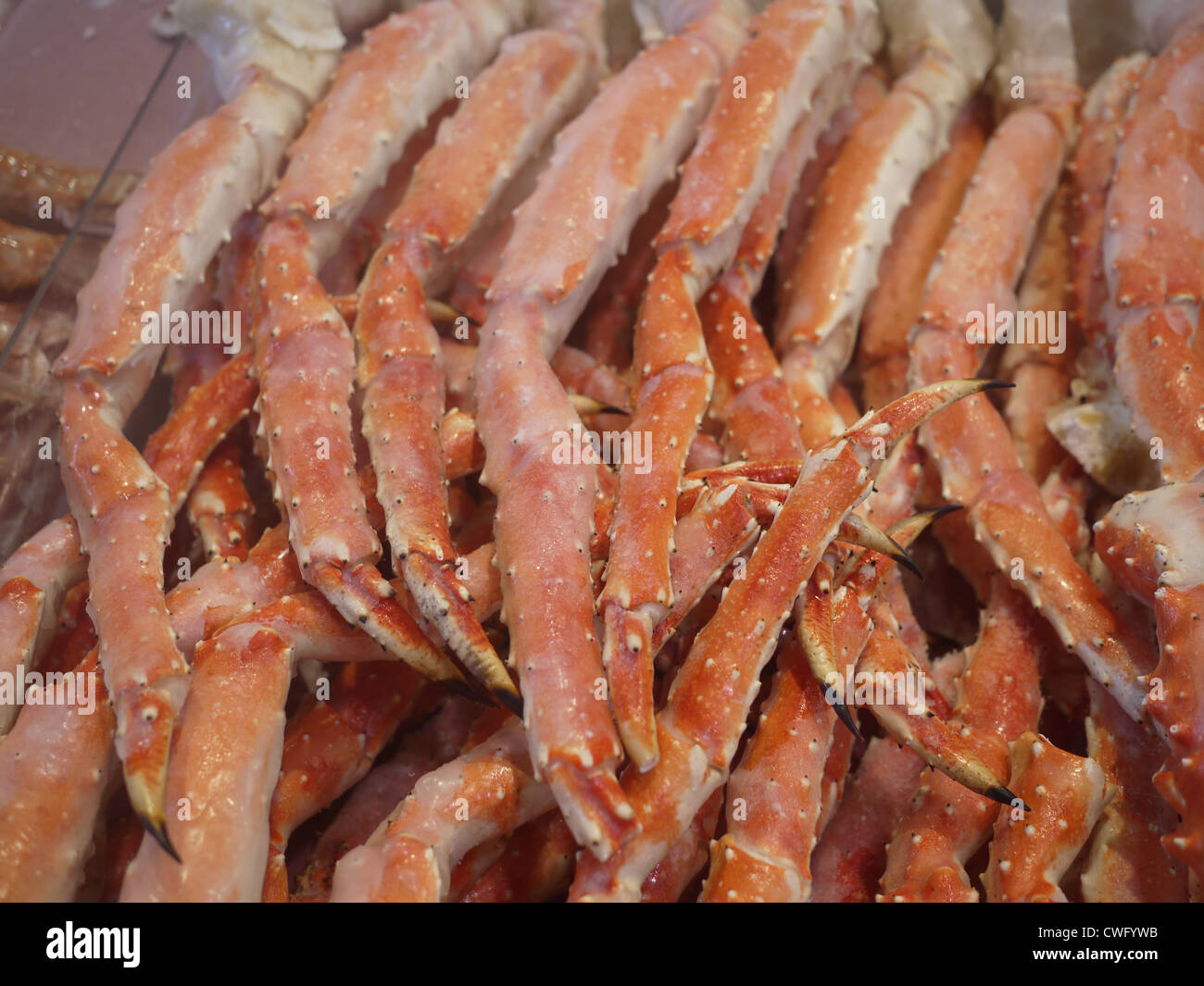 frozen king crab legs Stock Photo Alamy