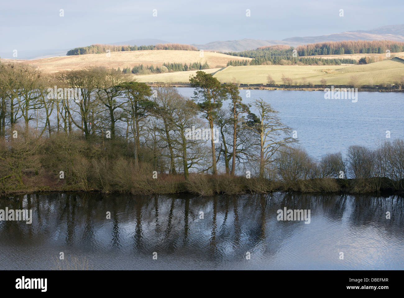 Killington Lake Reservoir, Cumbria, England, UK Stock Photo - Alamy