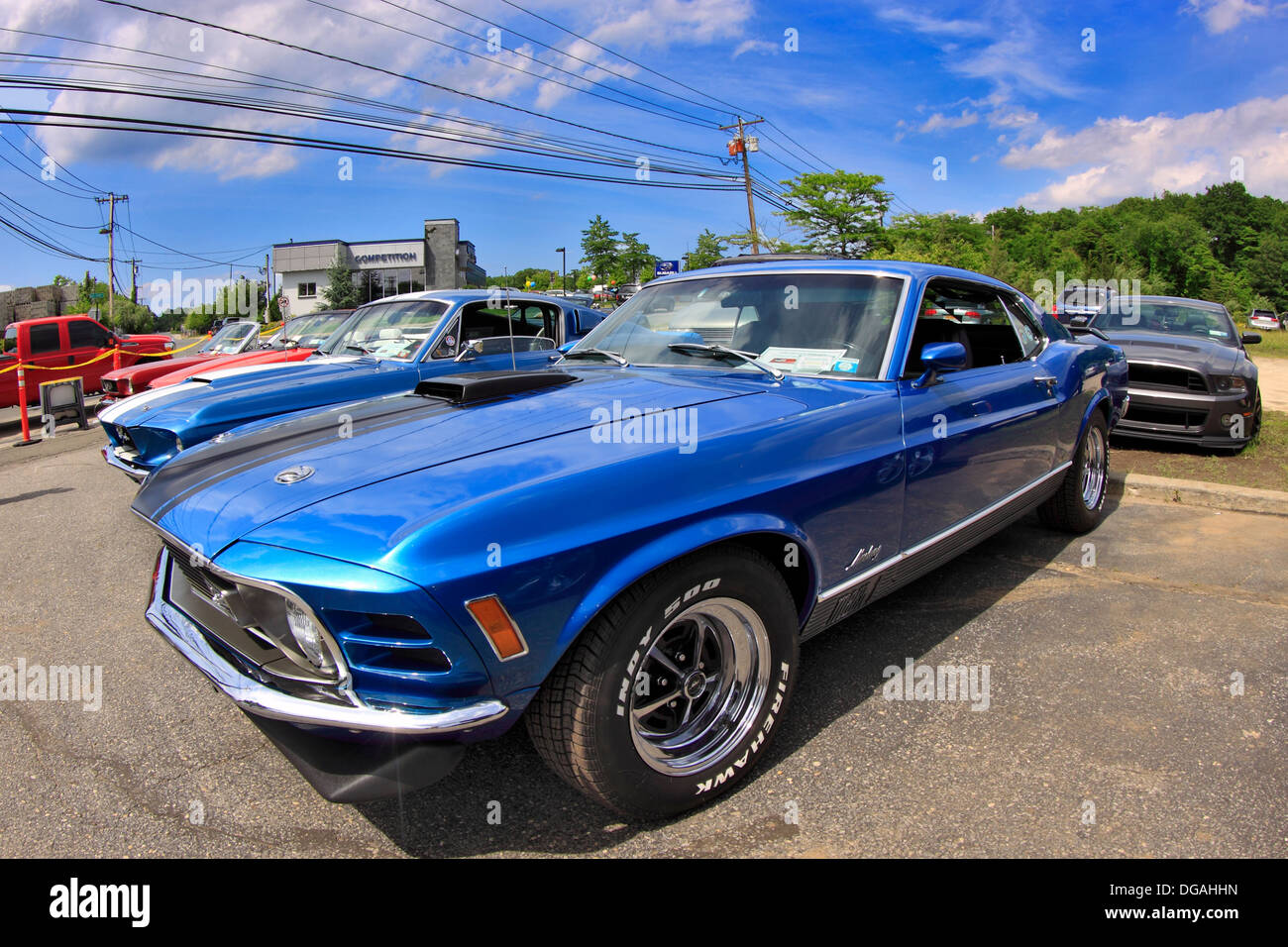 Classic Ford car show Long Island New York Stock Photo - Alamy