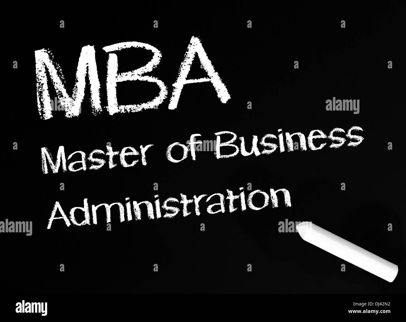 Mba Master Of Business Administration DJ42N2 