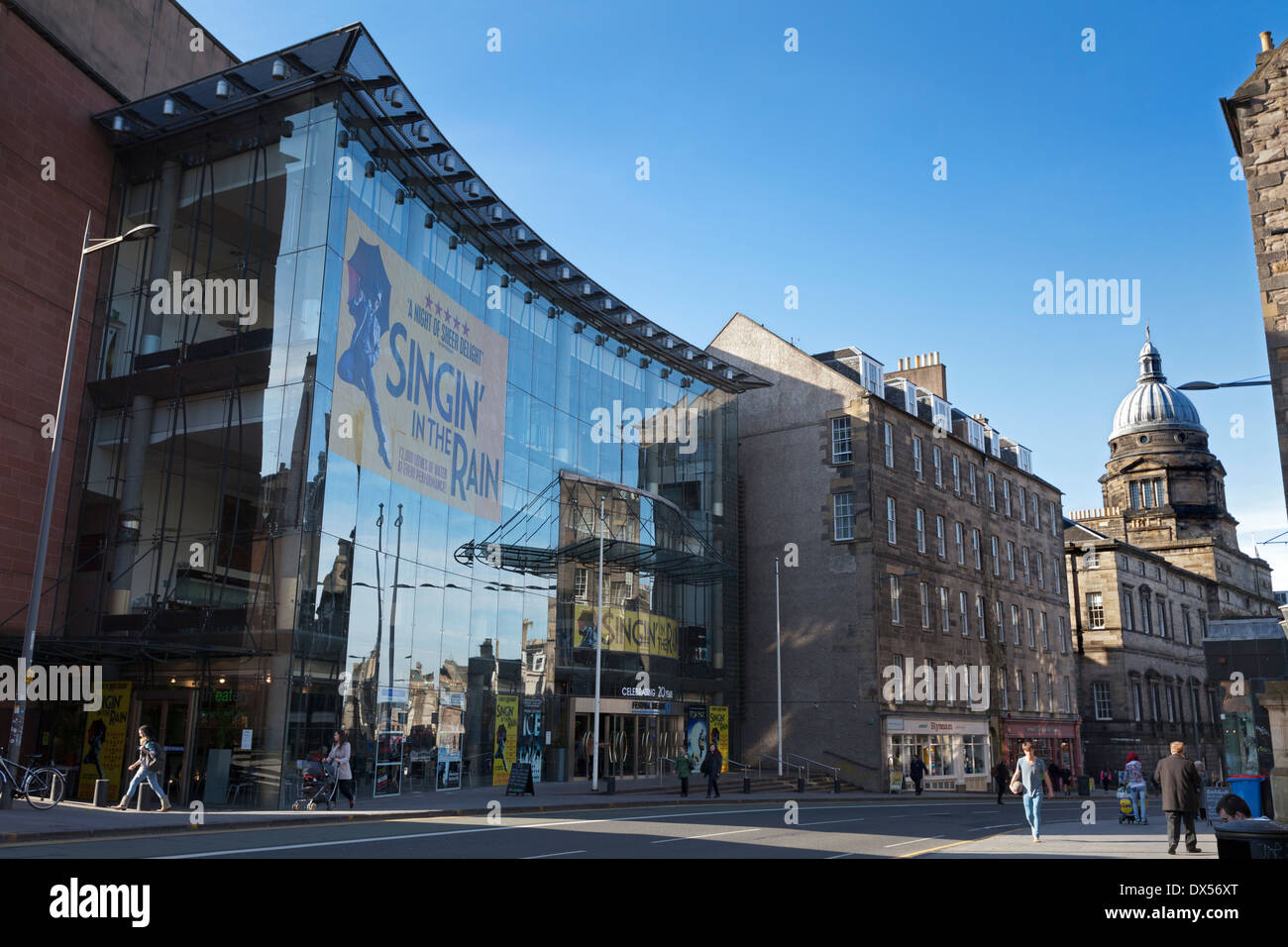The Festival Theatre in Nicholson Street, Edinburgh Stock Photo - Alamy