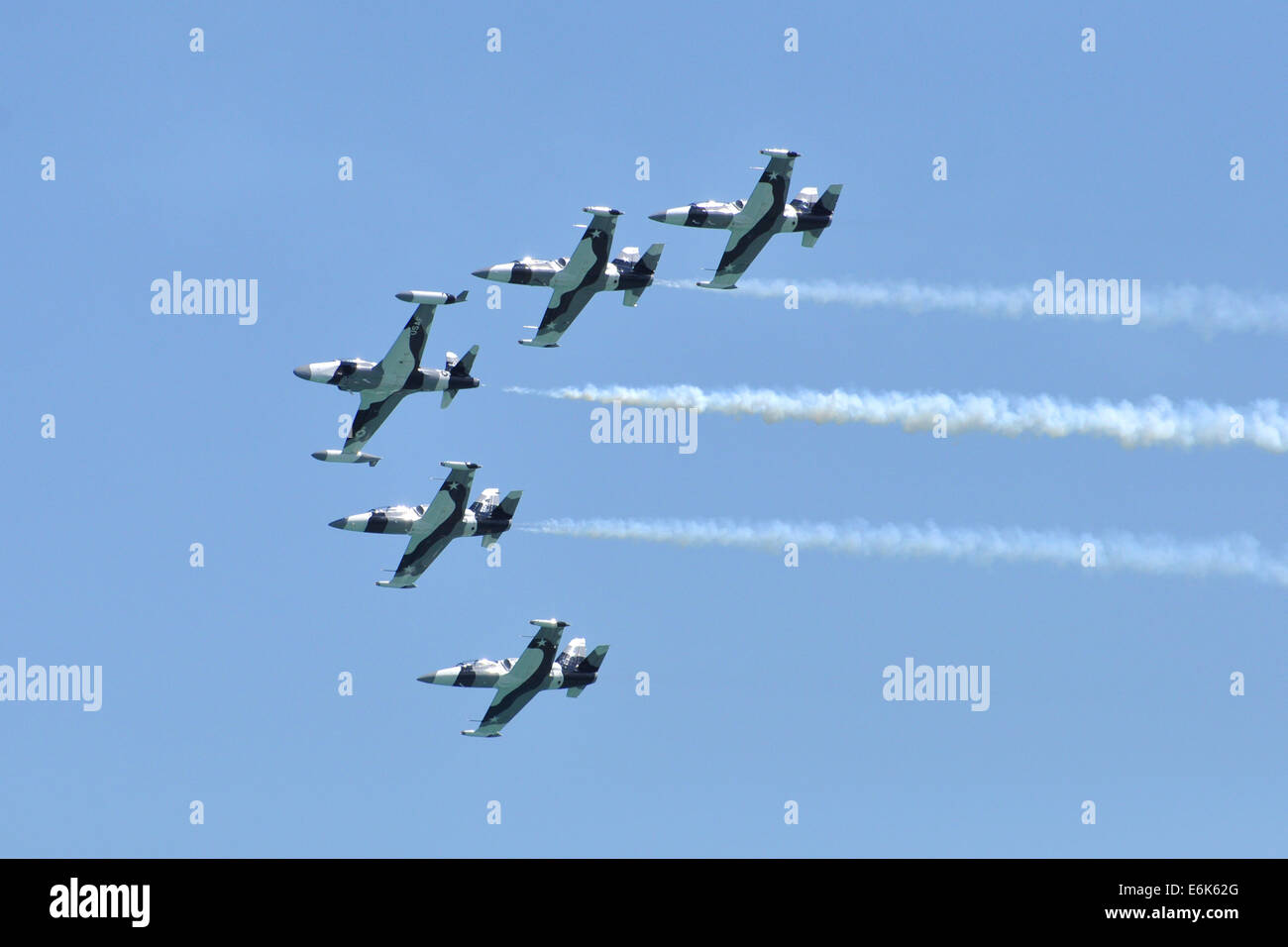 Black Diamond Jet Team, Milwaukee Air Show, Milwaukee, Wisconsin, USA