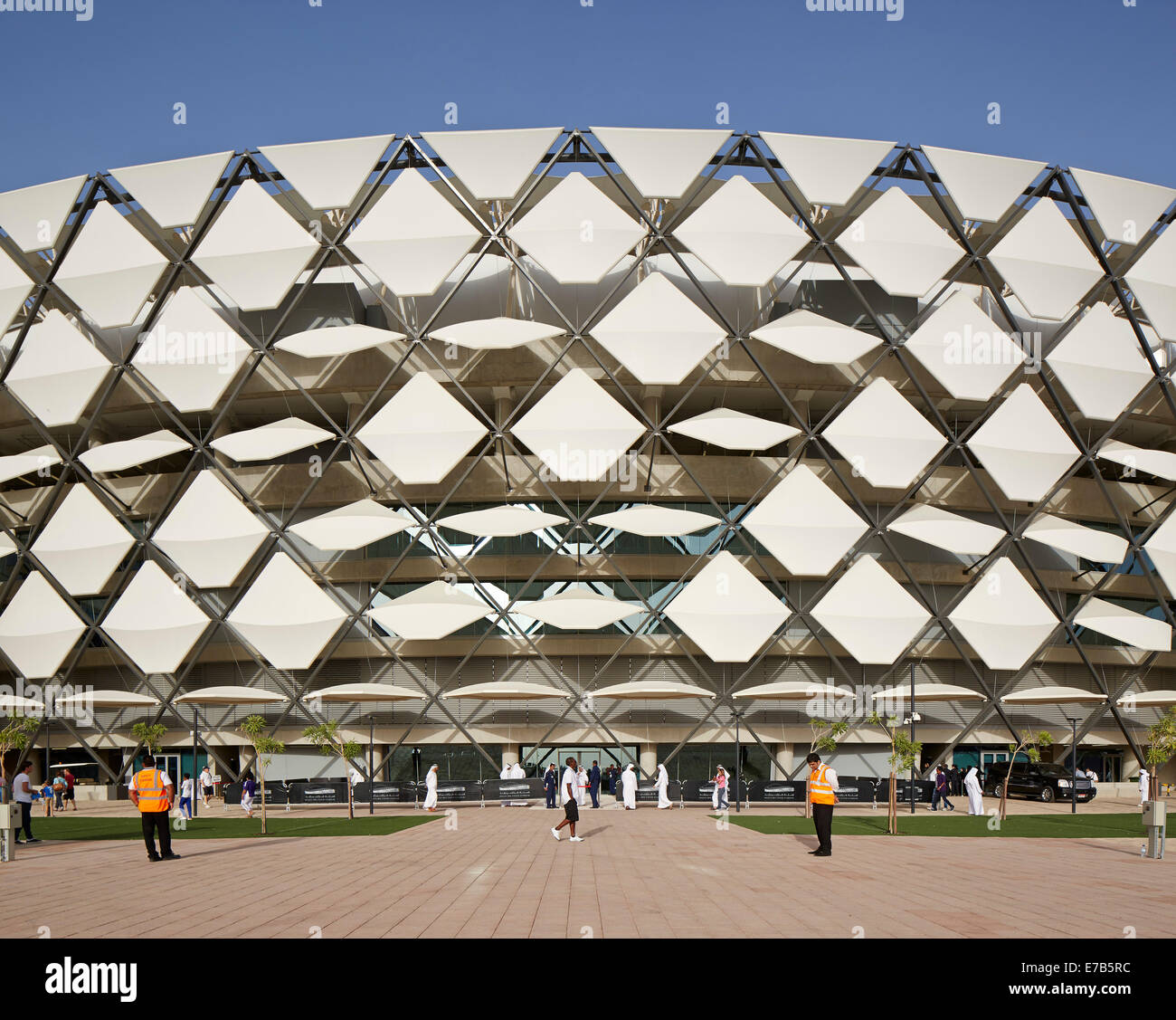 Hazza Bin Zayed Stadium Al Ain Al Ain United Arab Emirates Architect Pattern Design 2014 5893
