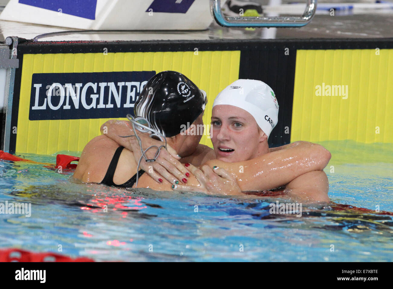 Jazz Carlin Of Wales Wins The Gold Medal In The Swimming In The Womens 800m Freestyle Final At 