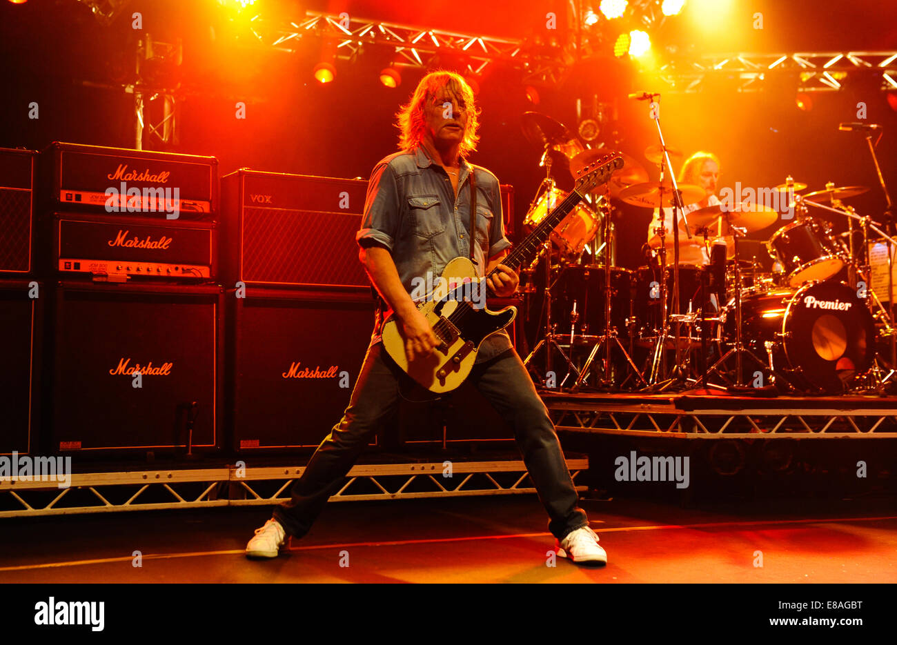 The Original Lineup Of Status Quo Performing Live In Concert At London