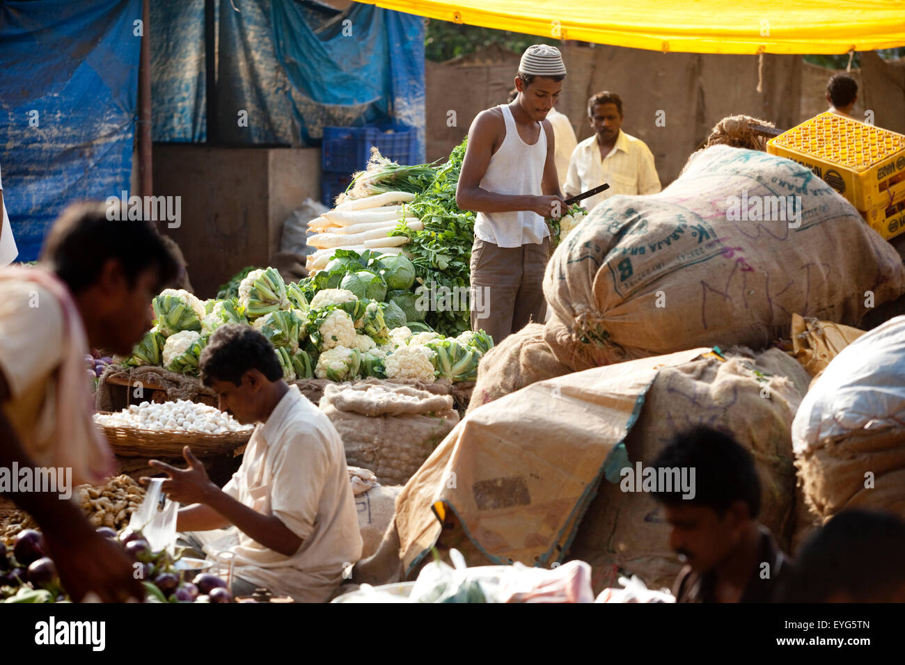 Vegetable market, Chaudi Market, Chaudi, Goa, India Stock Photo - Alamy