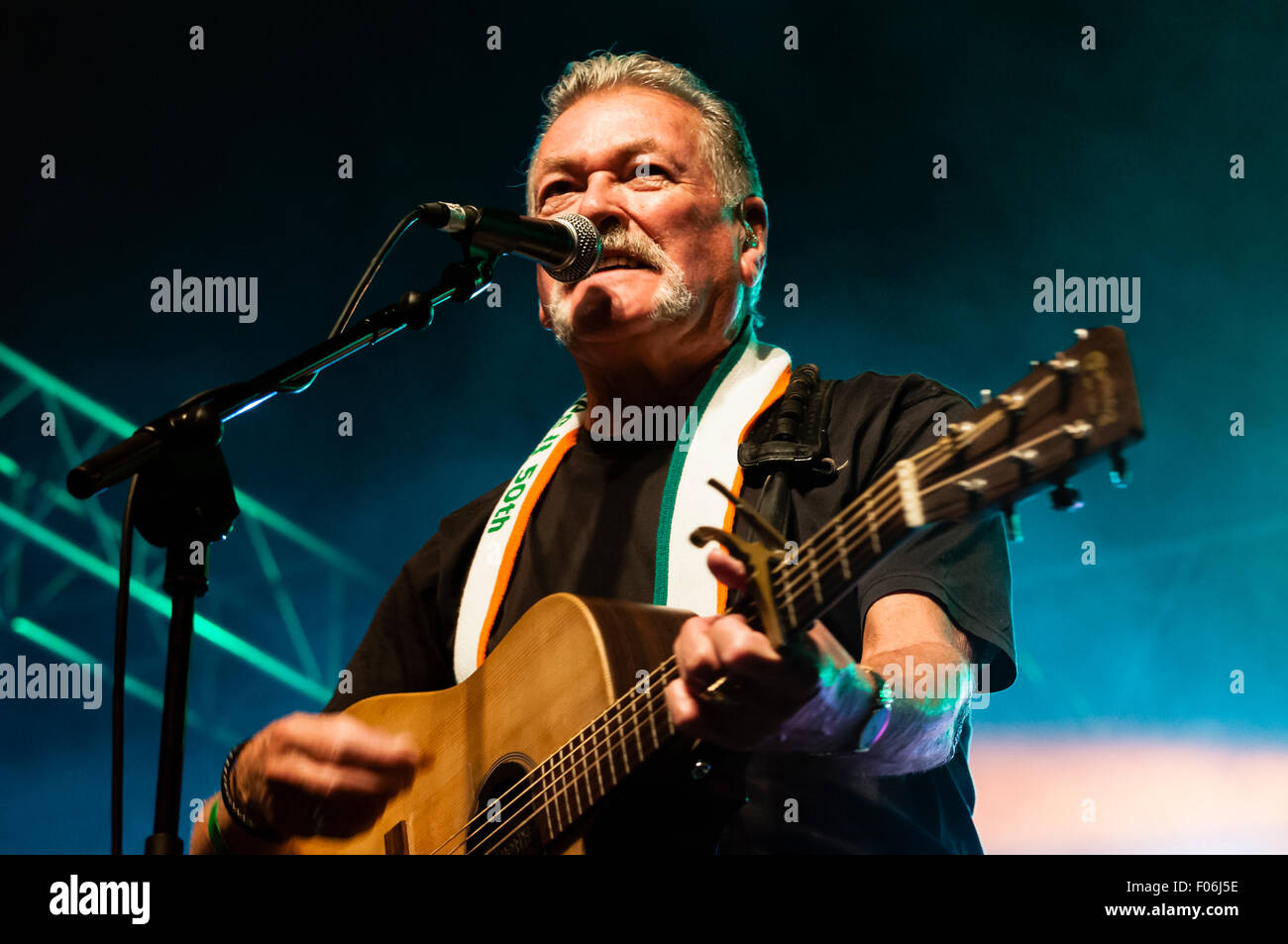 Belfast, Northern Ireland. 8 Aug 2015 - Tommy Byrne from the Irish ...