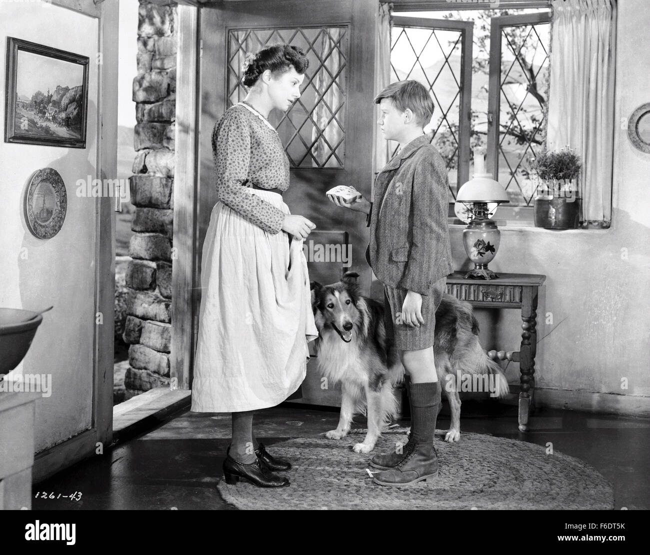 Released Dec 07 1943 Original Film Title Lassie Come Home Pictured Elsa Lanchester Roddy