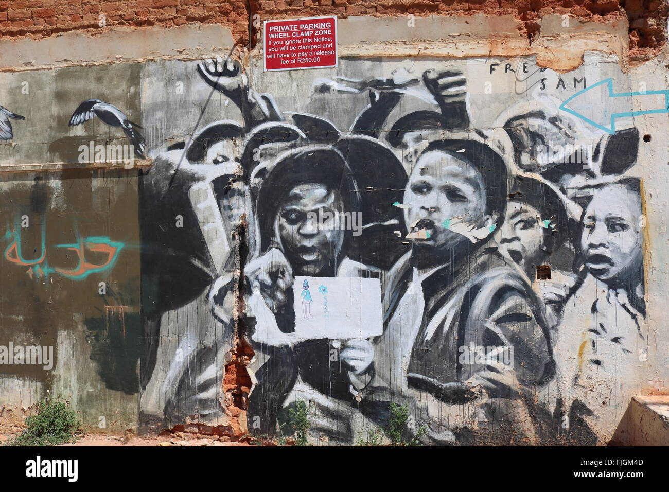 Street Art Woodstock Cape Town South Africa Stock Photo Alamy