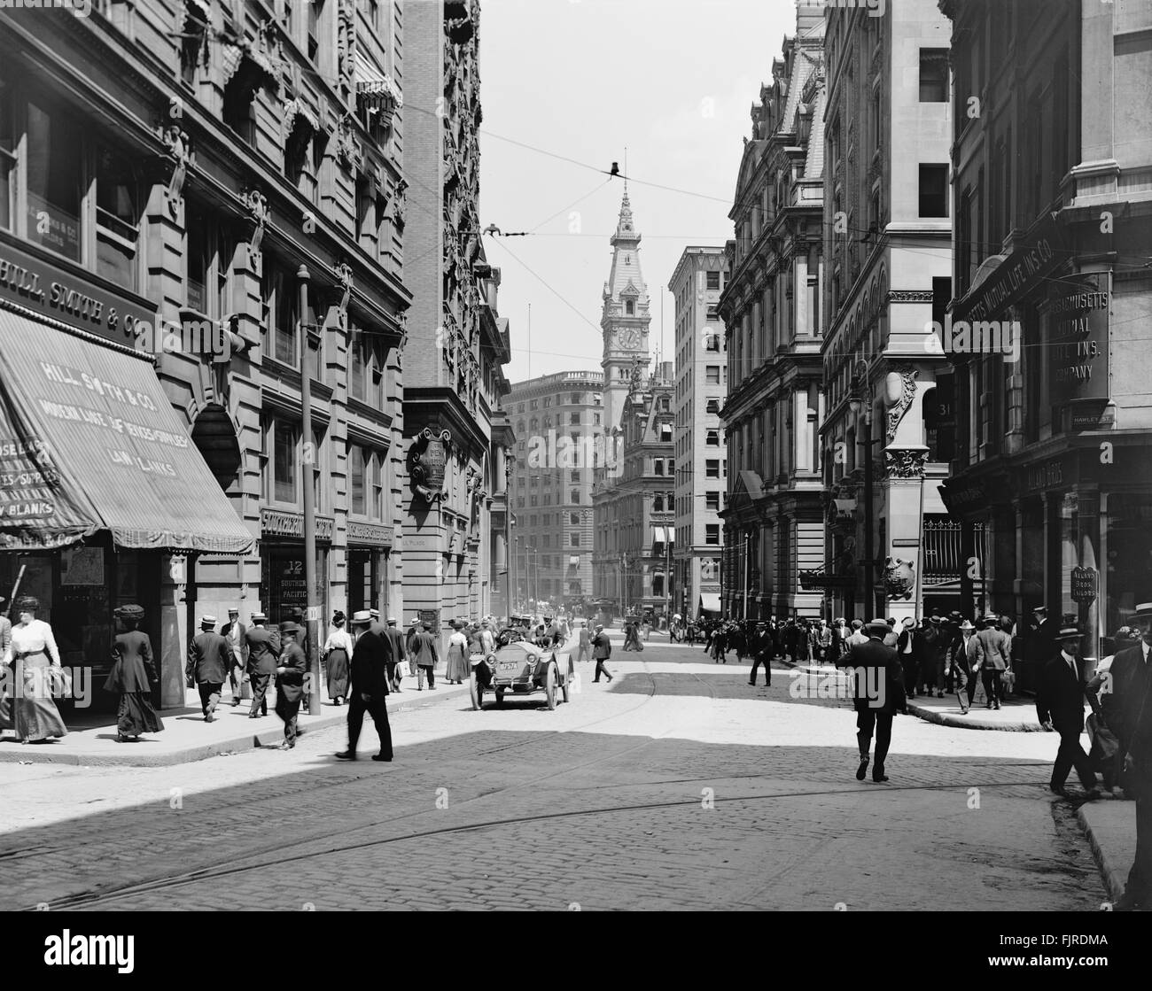 Milk Street, Boston, Massachusetts, USA, circa 1915 Stock Photo - Alamy