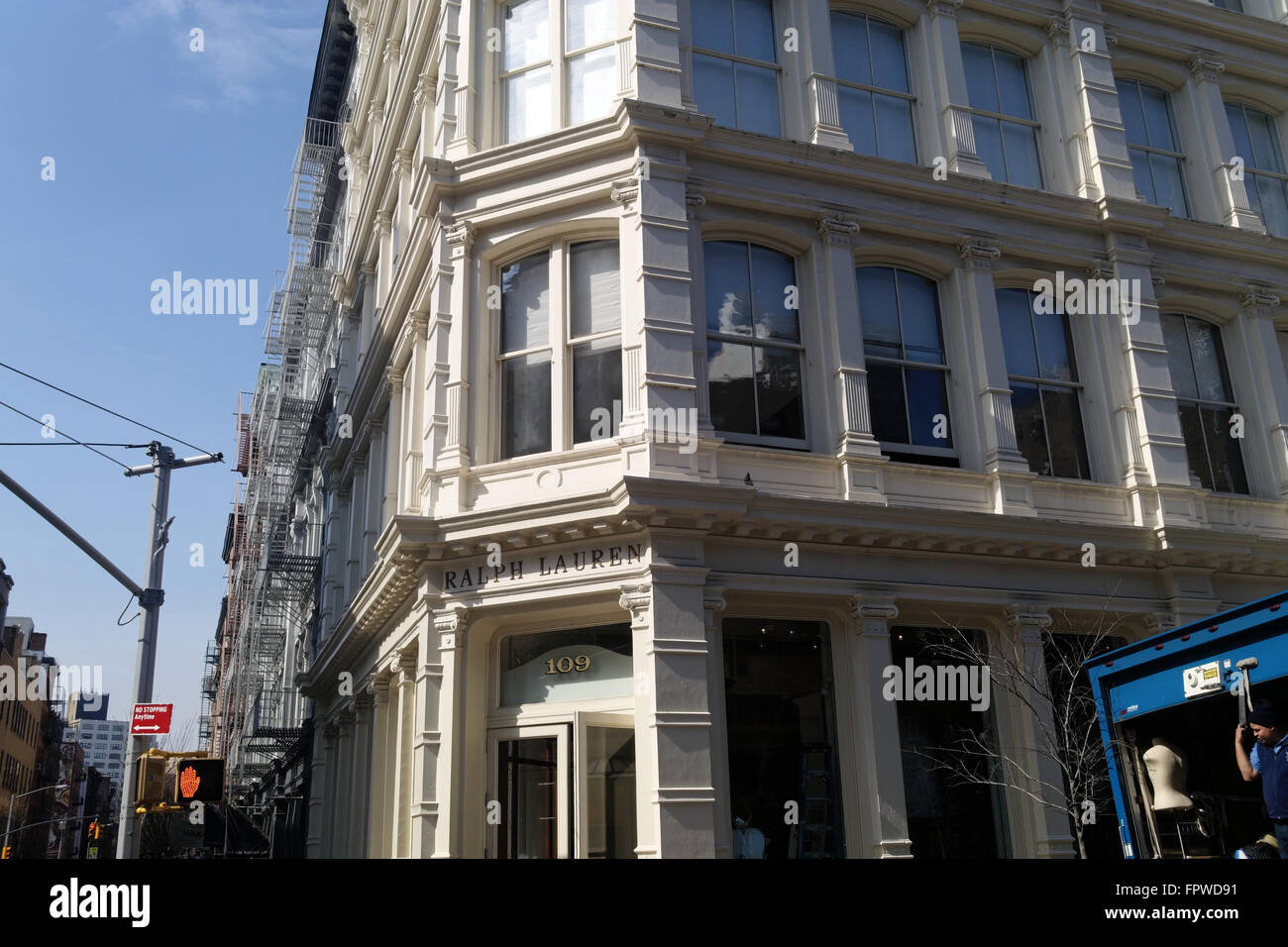 Ralph Lauren storefront in Soho Stock Photo - Alamy