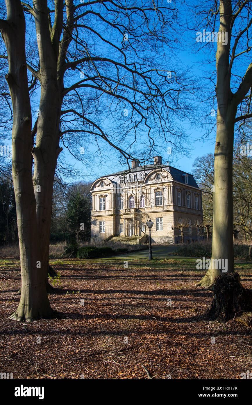 classical villa or mansion at wassenaar holland Stock Photo - Alamy