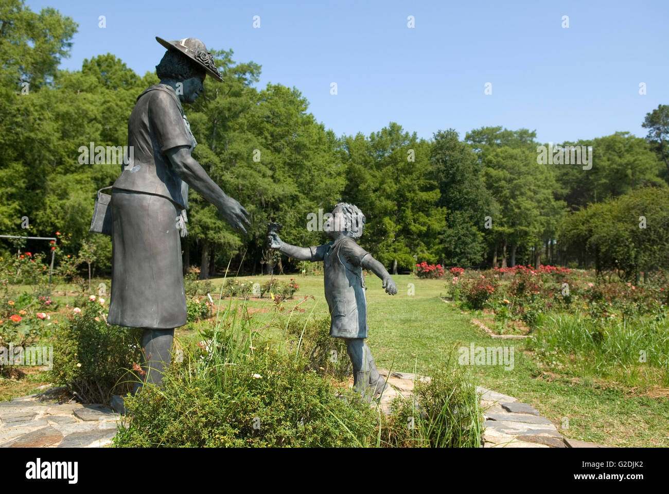 Edisto Memorial Gardens Orangeburg South Carolina USA Stock Photo Alamy