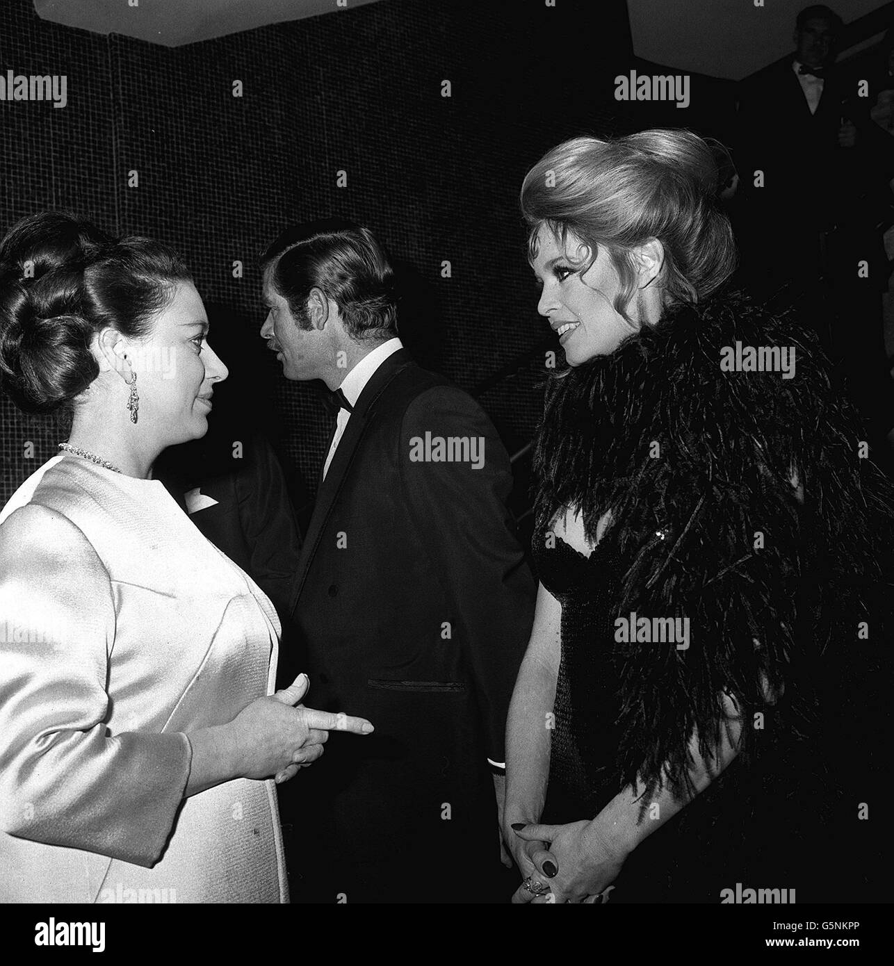 Brigitte Bardot and Princess Margaret Stock Photo - Alamy