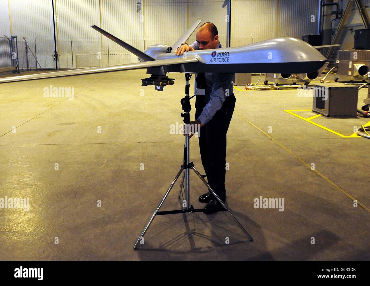 Raf Unmanned Drones Stock Photo Alamy