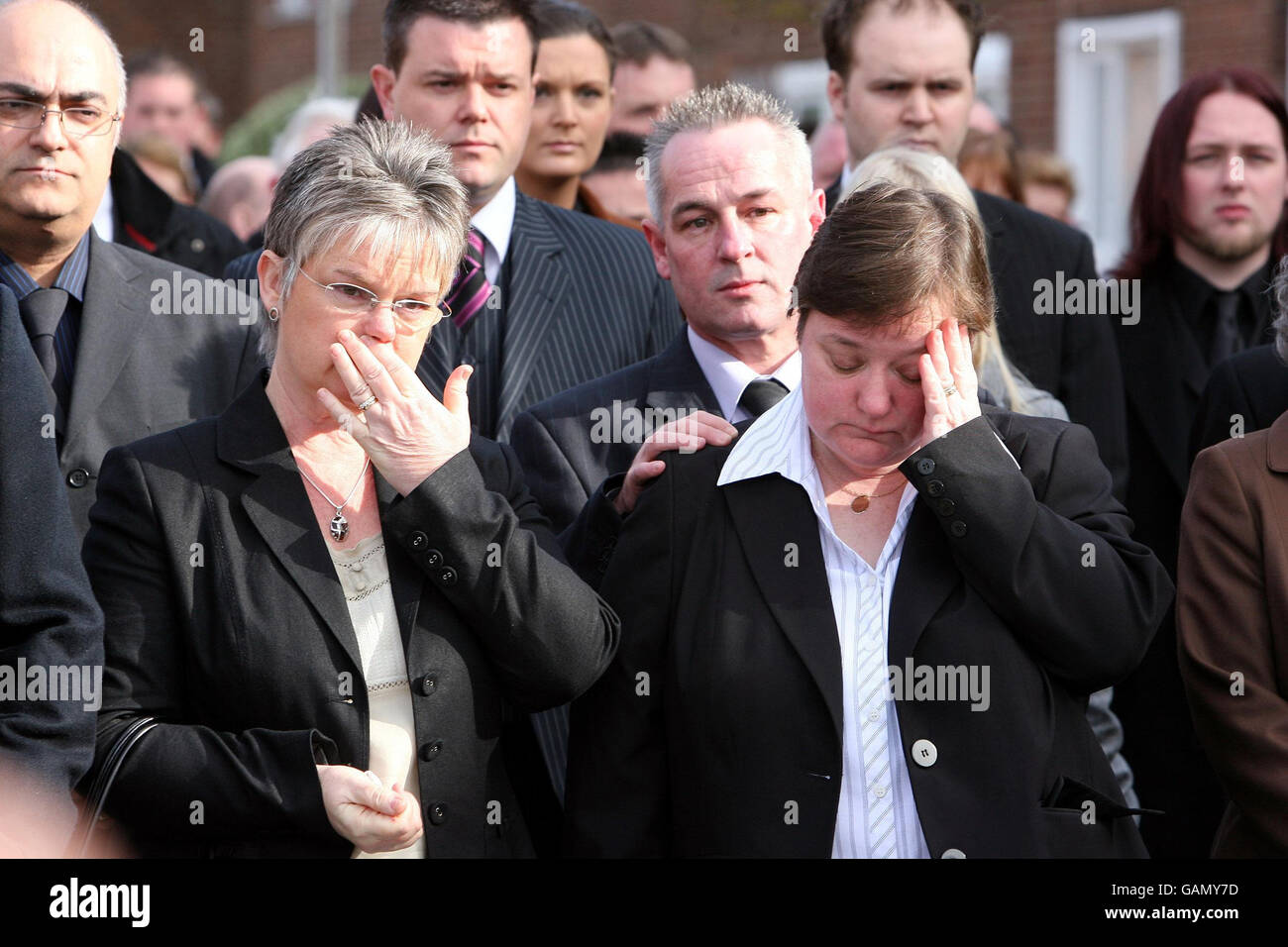 Dickie Best funeral Stock Photo - Alamy